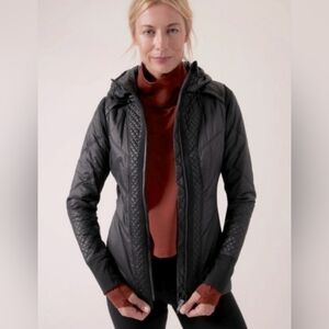 Athleta Black Rock Primaloft MT Women's Black Quilted Jacket
